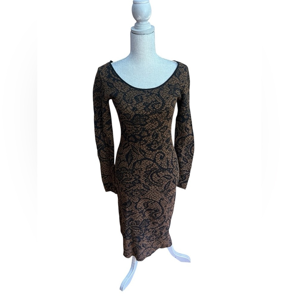 Peruvian Connection Pima Cotton Sweater Dress, size small